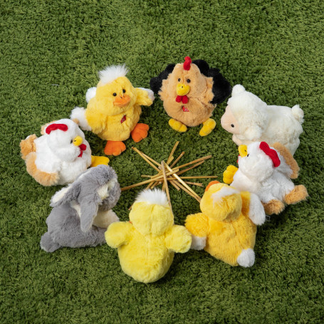 Peluche petite poule