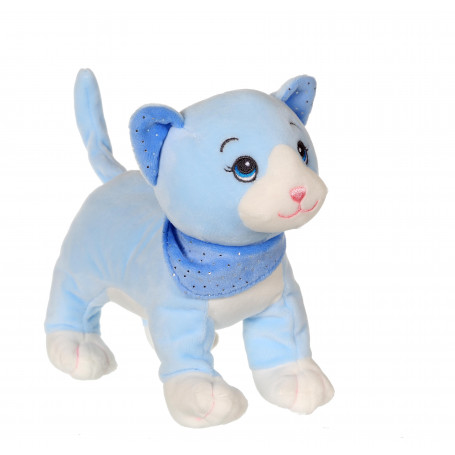 Chaton En Peluche Sonore 17 Cm