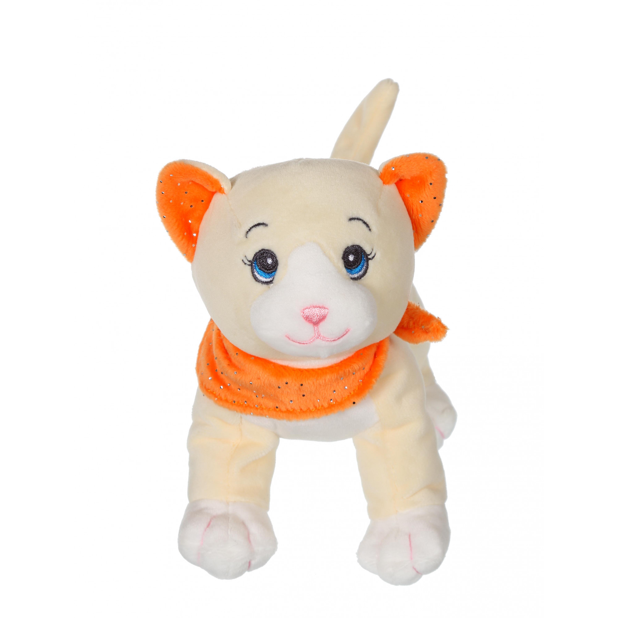 Chaton En Peluche Sonore 17 Cm