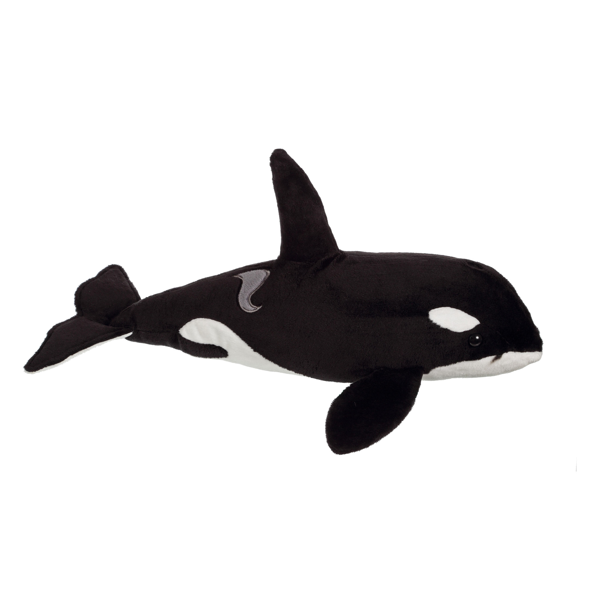 Peluche orque noir / blanc peluche 38 cm - peluches orques animaux