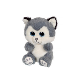 Chien Husky « Cutydoos » gris – 13 cm