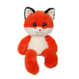 Peluche Renard "Leggies" Orange Brulé - 32 cm