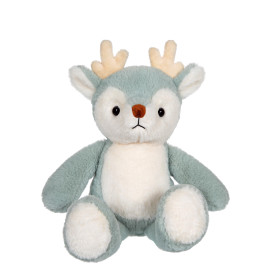 Peluche Faon Vert d'Eau "Fall Friends" - 18 cm