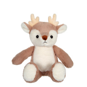 Peluche Faon Taupe "Fall Friends" - 18 cm